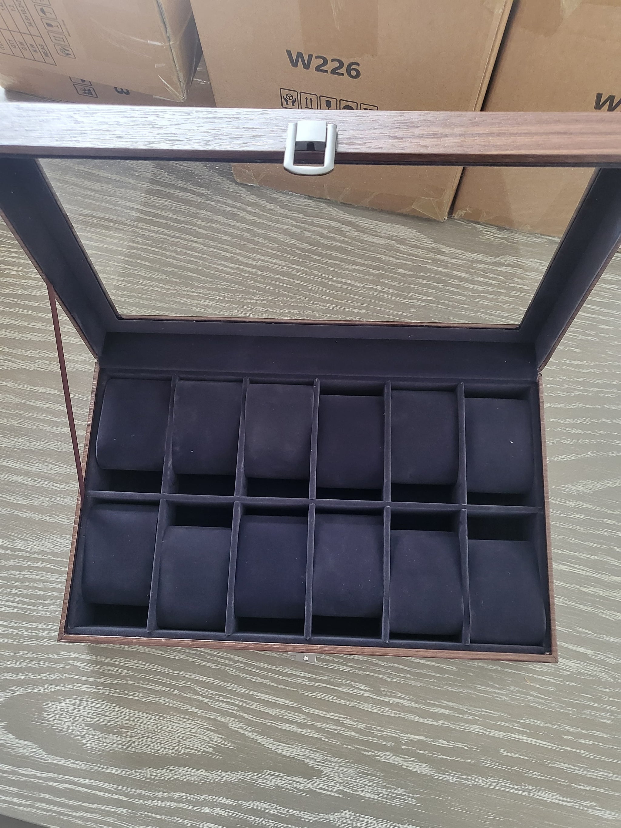 12 Slot Watch Box